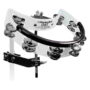 Pandero Rhythm Tech Para Bateria Dst20-u Doble Hilera Blanco